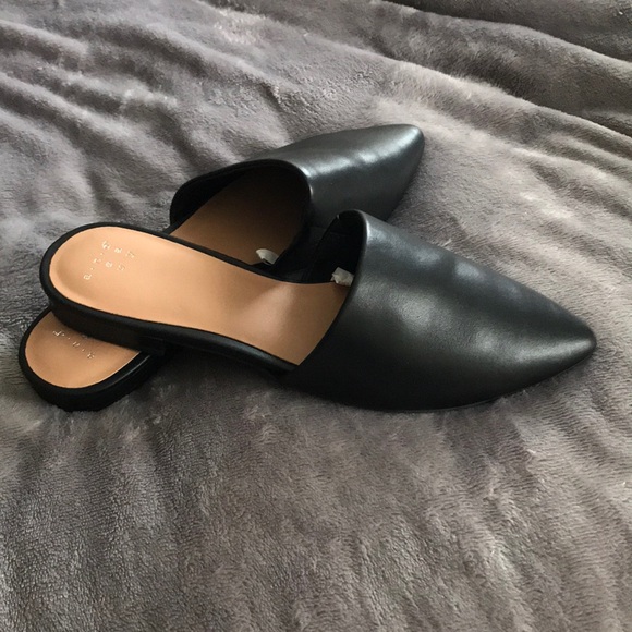Laura Ashley Shoes - A New Day  Black Flats